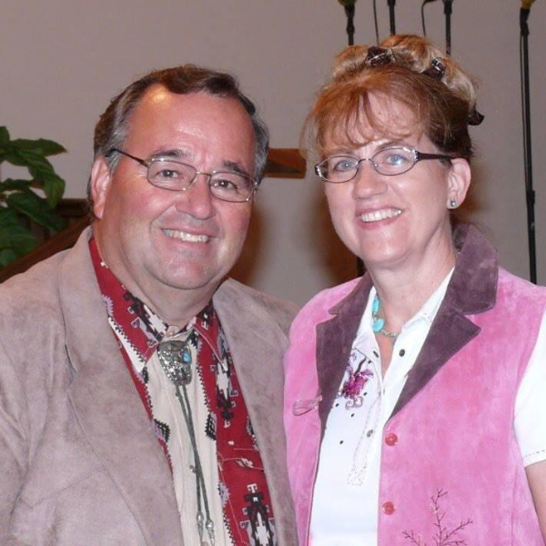 Staff Evangelist Dr. F.M. Hughes and wife Mary Image